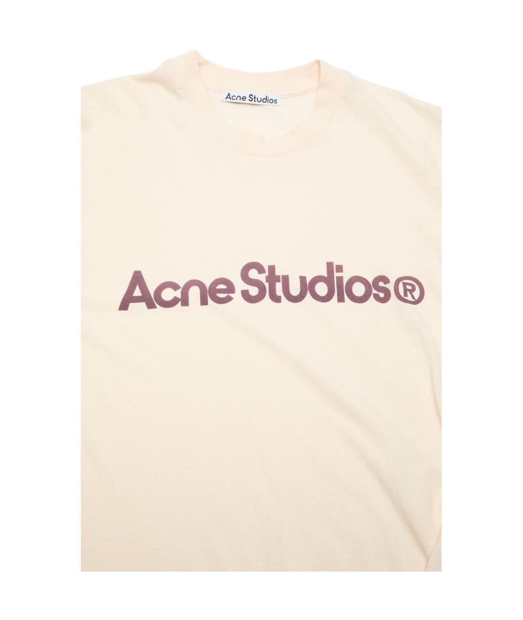 ACNE STUDIOS Розовая футболка, фото 2