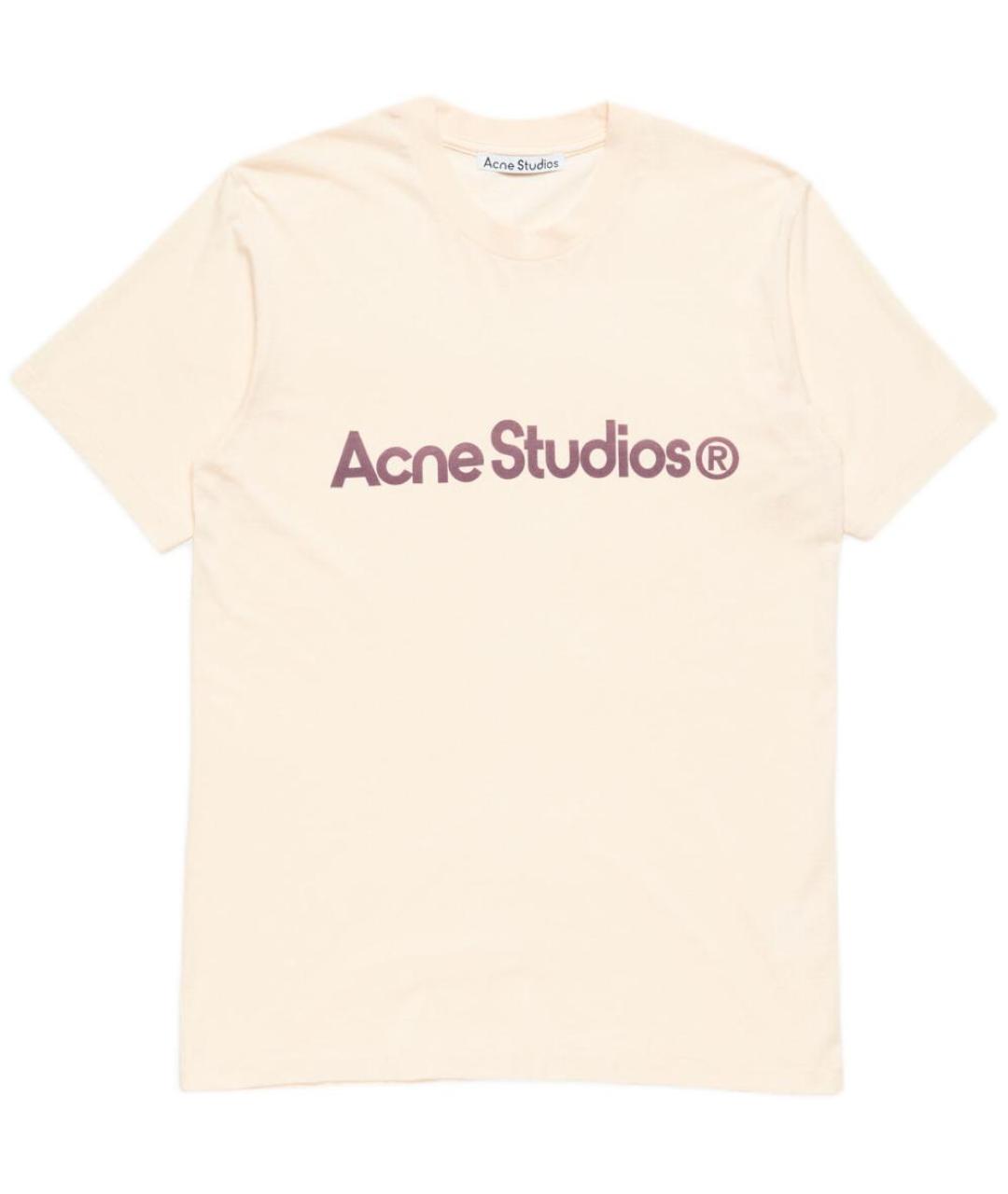 ACNE STUDIOS Розовая футболка, фото 1