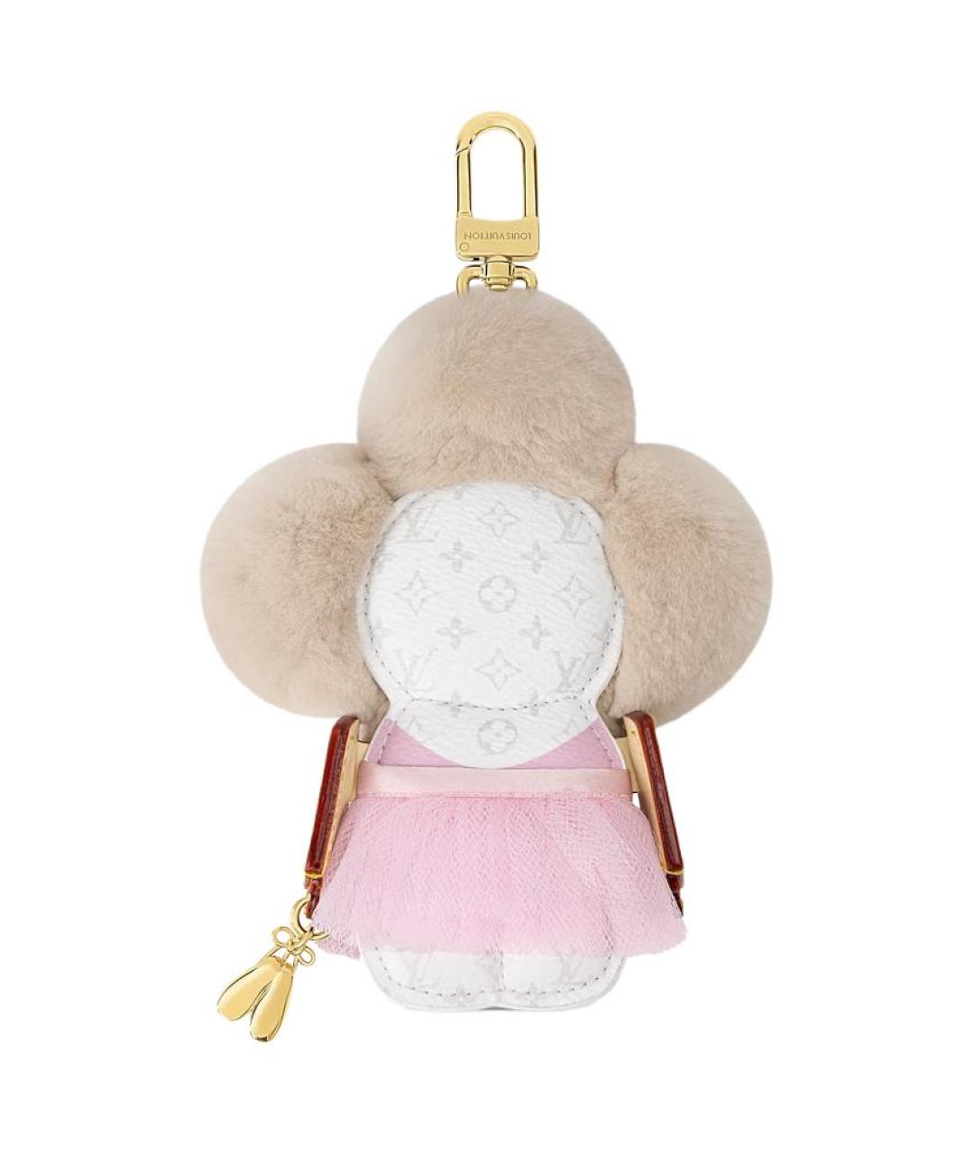 LOUIS VUITTON Розовый брелок, фото 2