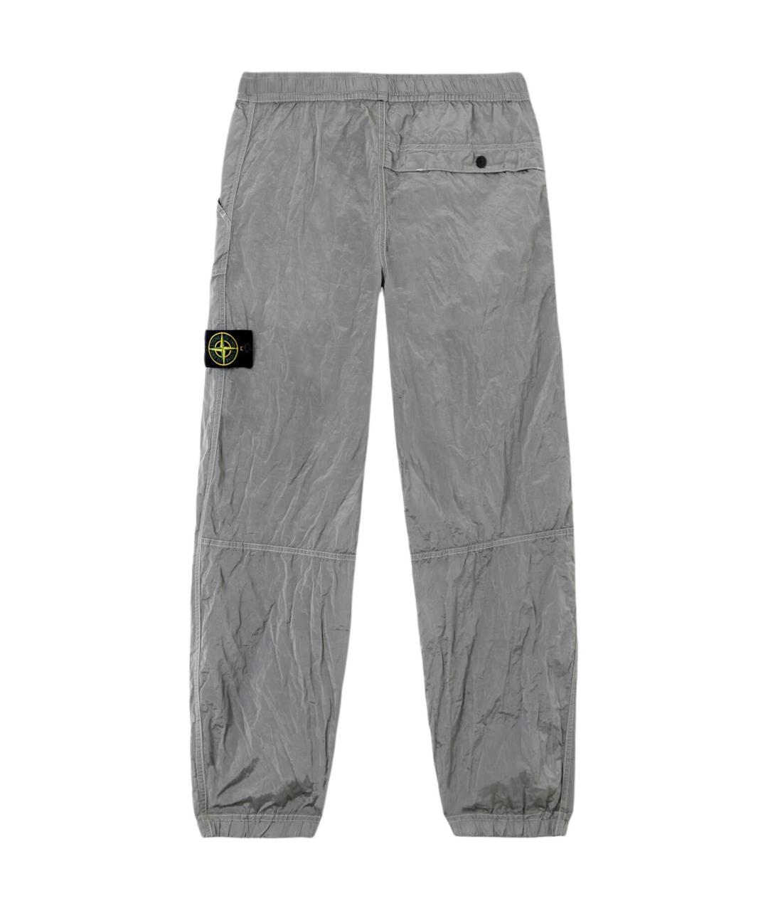 STONE ISLAND Серые брюки чинос, фото 2