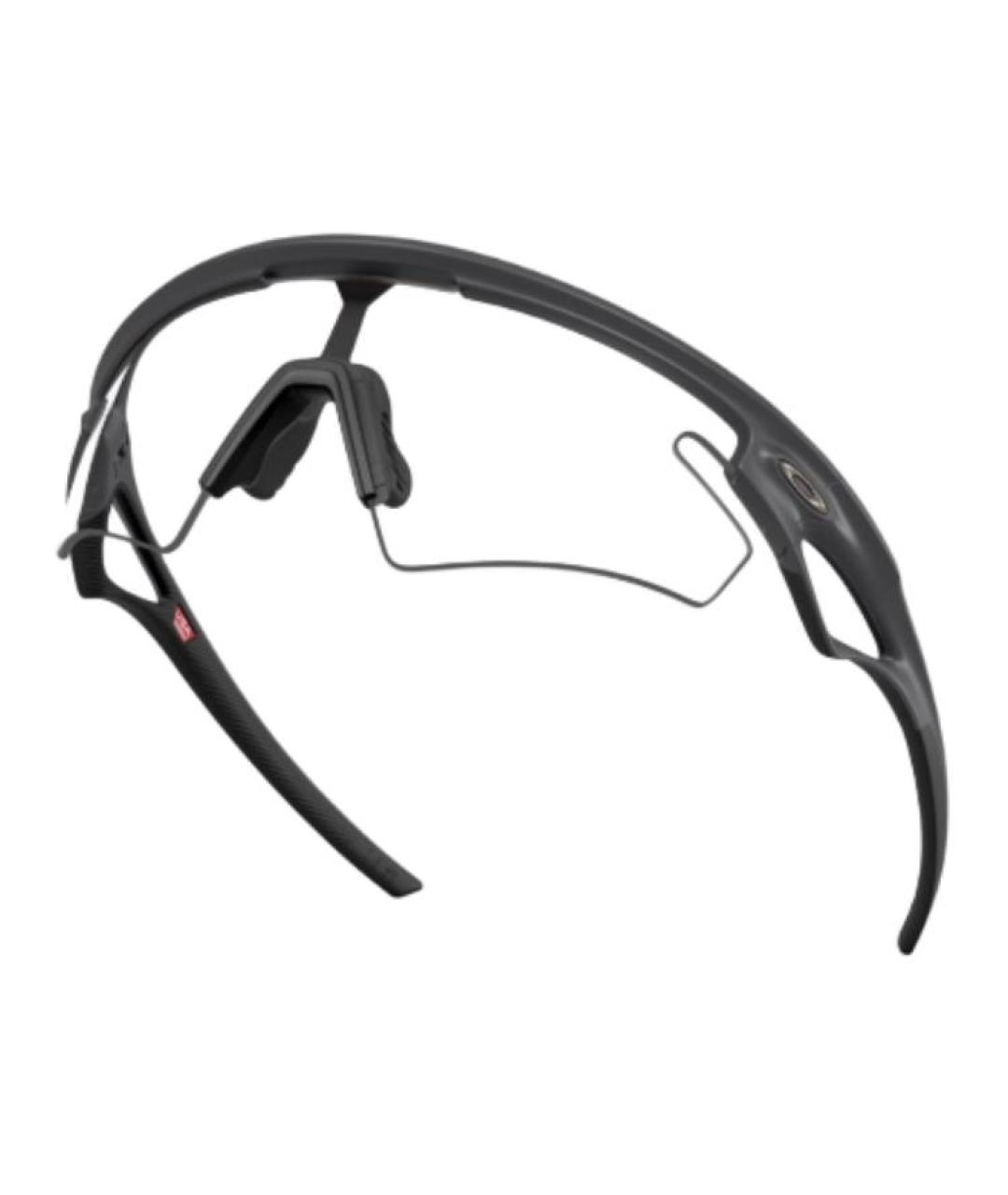 OAKLEY Черные пластиковые солнцезащитные очки, фото 5