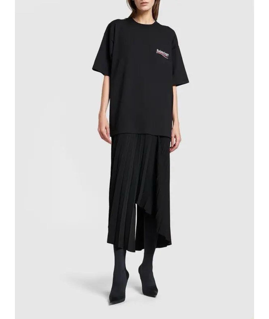 BALENCIAGA Черное повседневное платье, фото 7