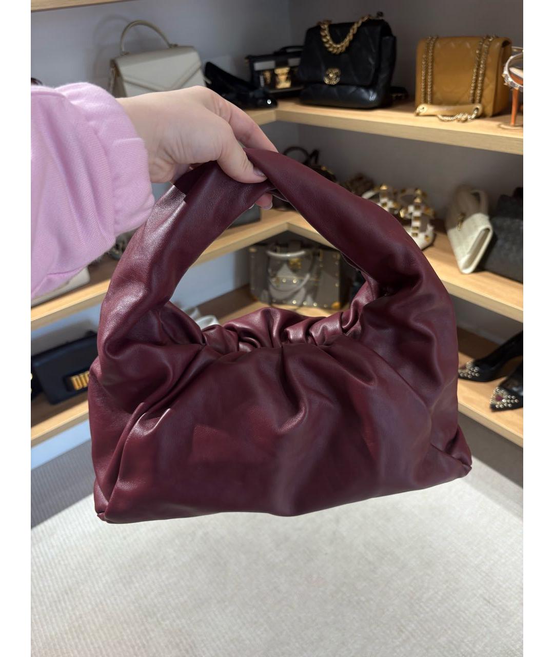 BOTTEGA VENETA Кожаная сумка с короткими ручками, фото 8