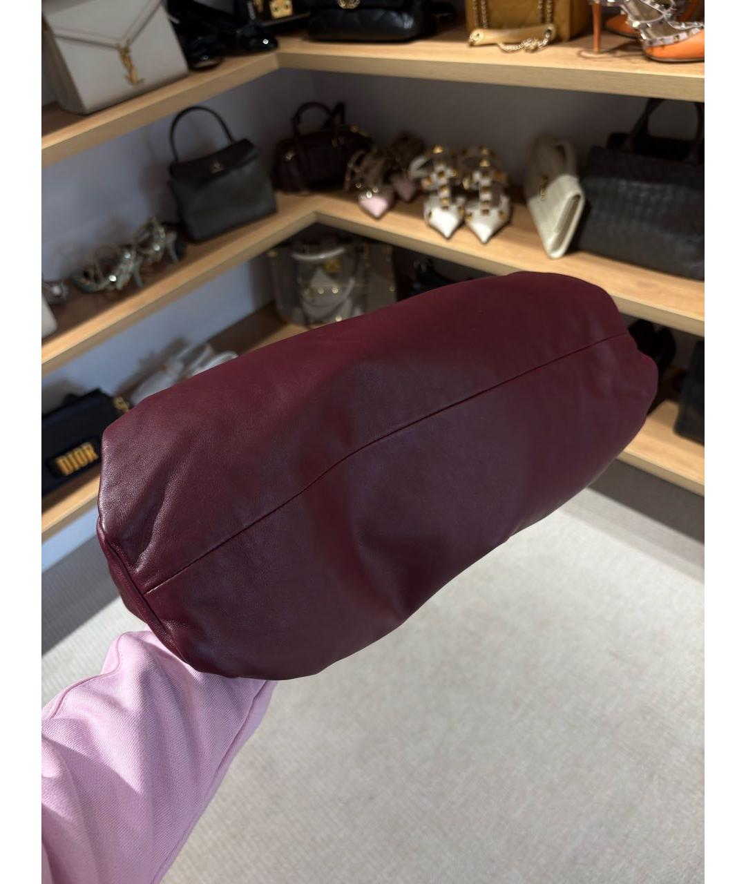BOTTEGA VENETA Кожаная сумка с короткими ручками, фото 5