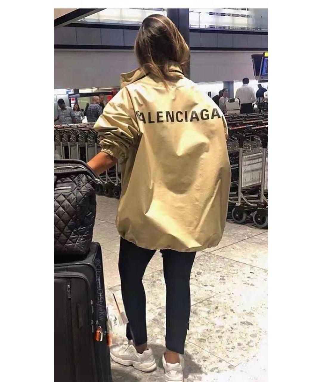 BALENCIAGA Бежевая парка, фото 3