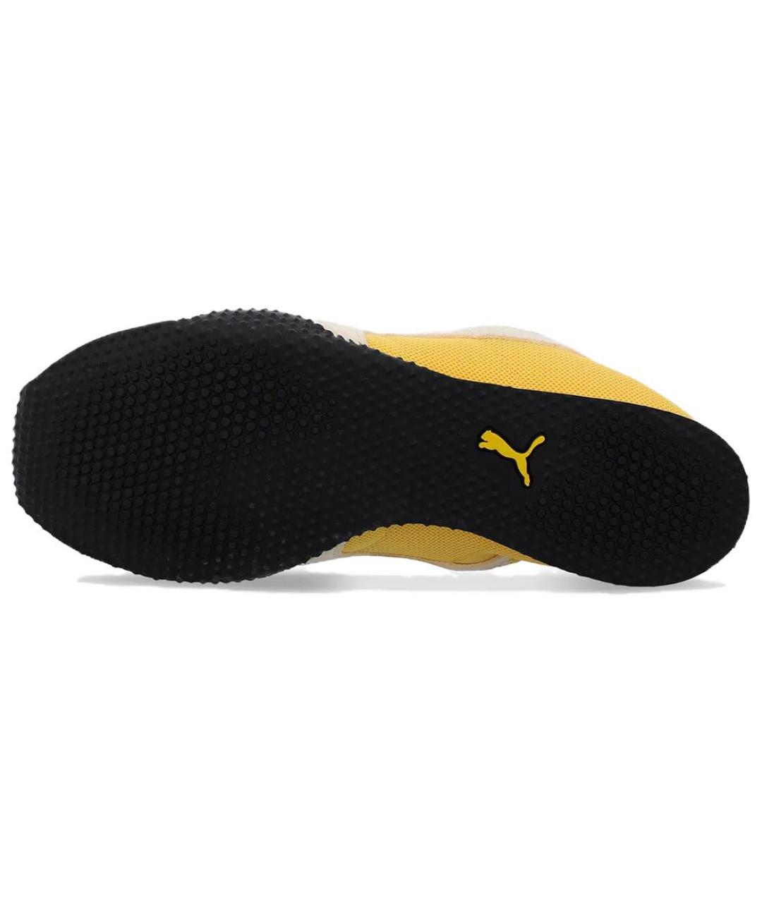 PUMA Желтые текстильные кроссовки, фото 5