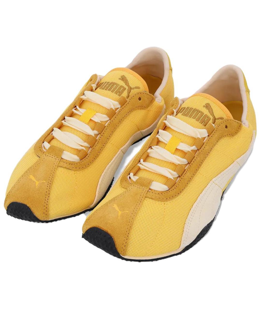 PUMA Желтые текстильные кроссовки, фото 3