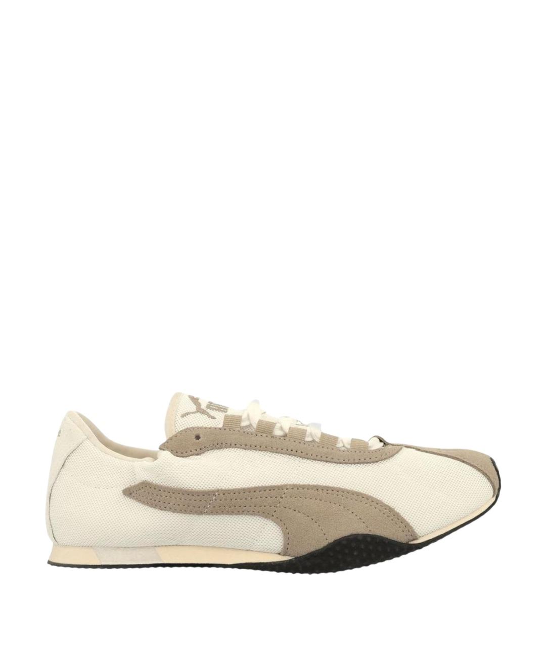 PUMA Бежевые текстильные кроссовки, фото 1