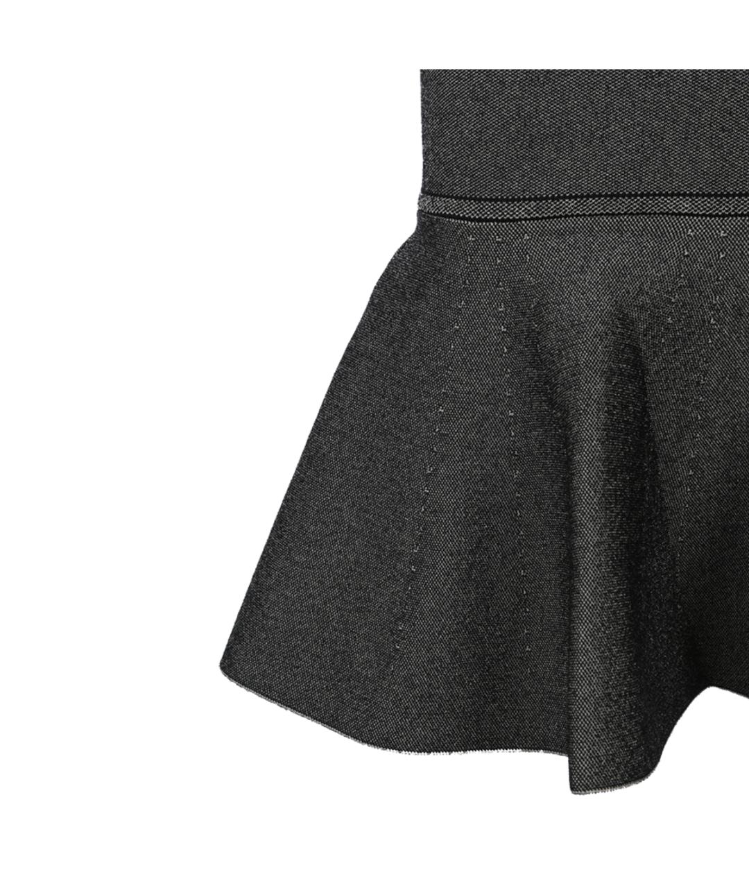 JACQUEMUS Серое вискозное платье, фото 4