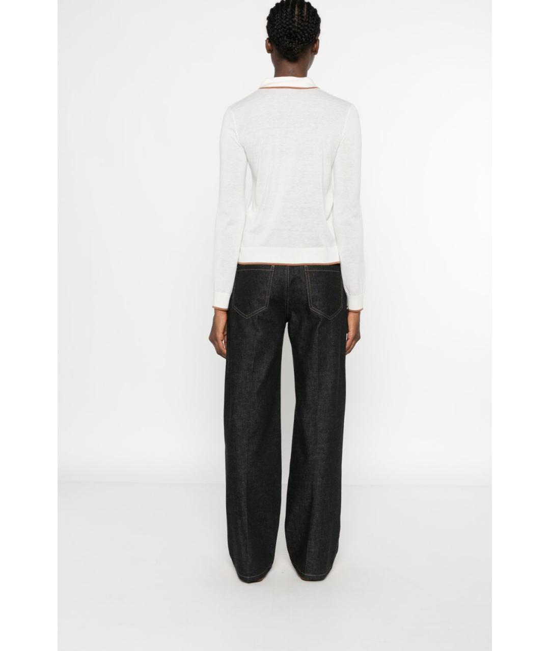MAX MARA STUDIO Белый шерстяной кардиган, фото 5