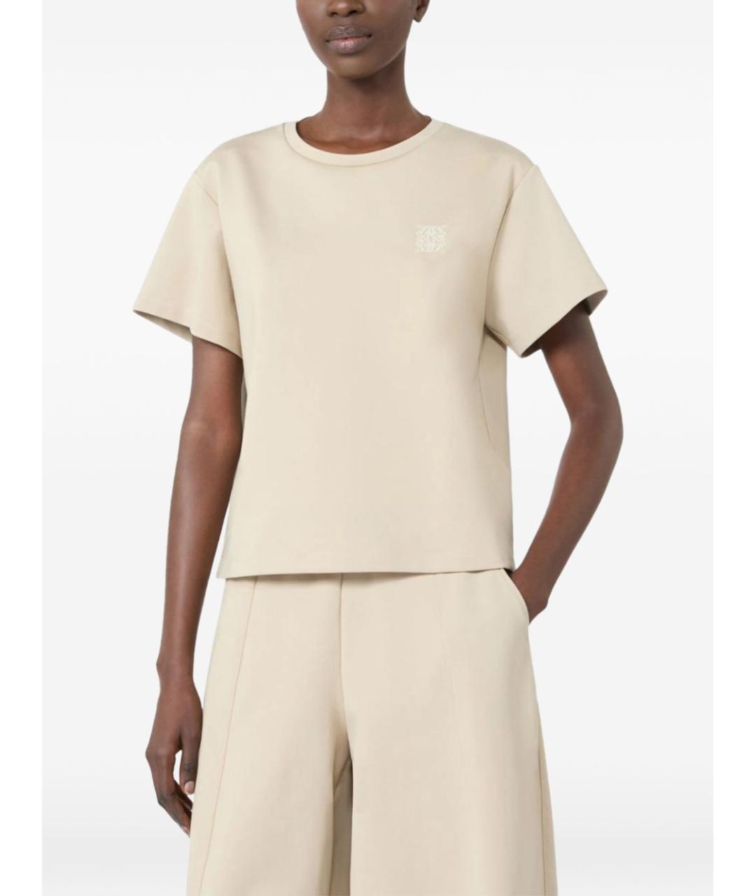 MAX MARA Хлопковая футболка, фото 2