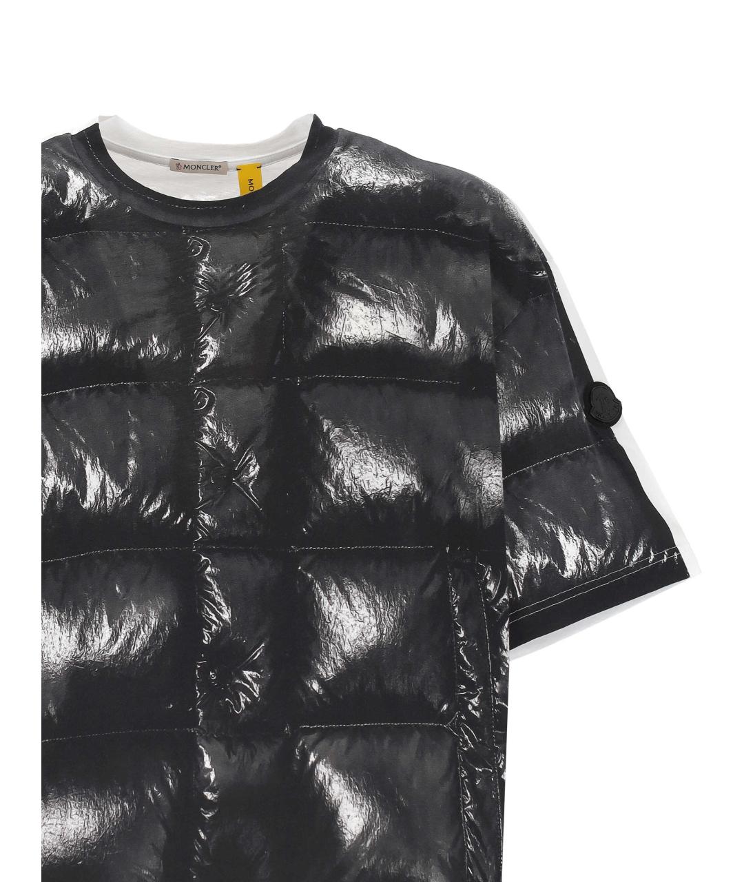 MONCLER Мульти хлопковая футболка, фото 2