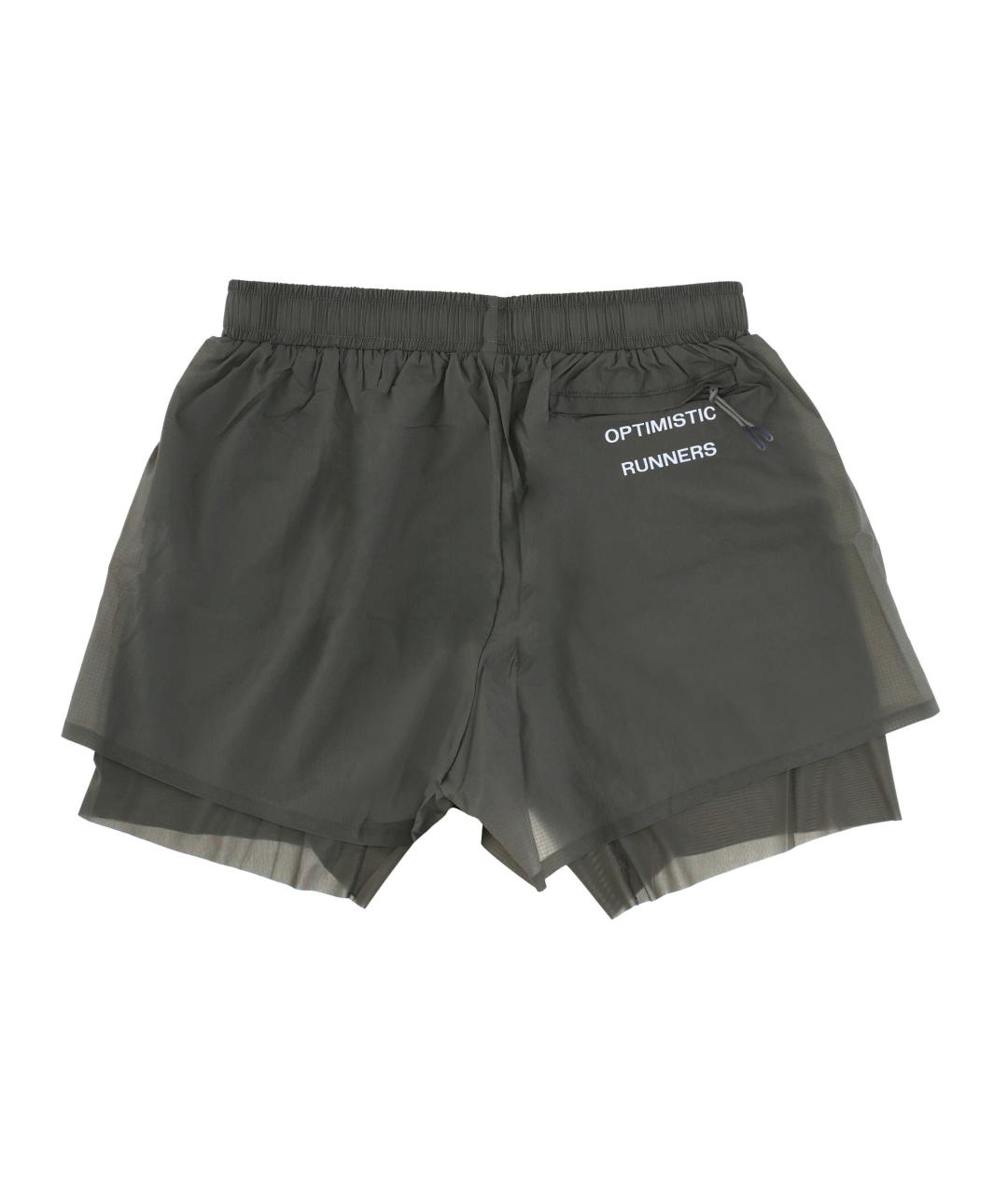 OPTIMISTIC RUNNERS Зеленые спортивные брюки и шорты, фото 3