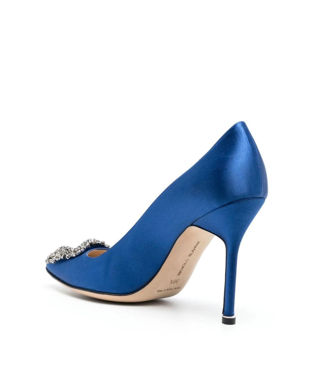 MANOLO BLAHNIK Синие туфли, фото 3