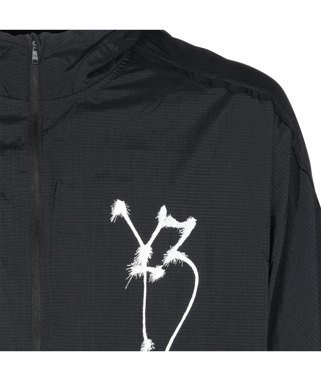 Y-3 Черная полиамидовая куртка, фото 3