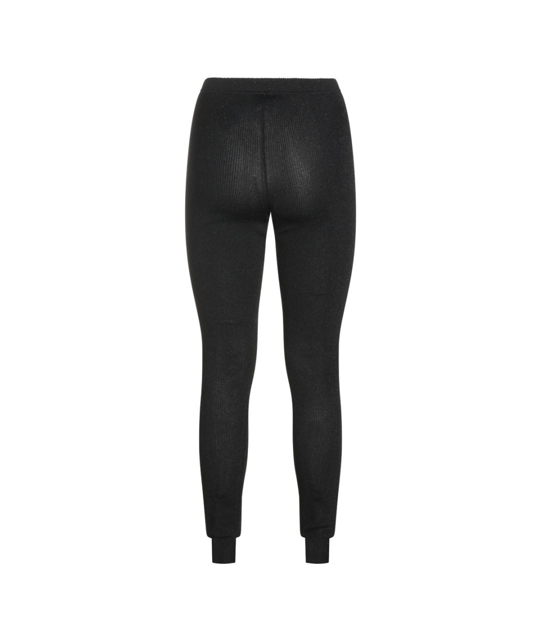 TOM FORD Черные вискозные леггинсы и велосипедки, фото 2