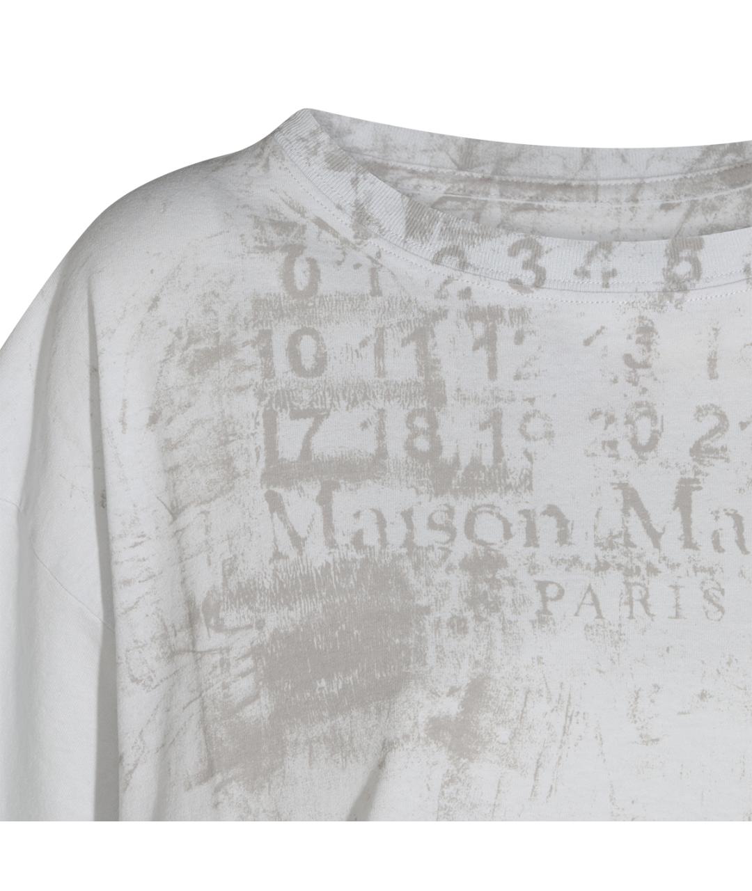 MAISON MARGIELA Мульти хлопковая футболка, фото 3