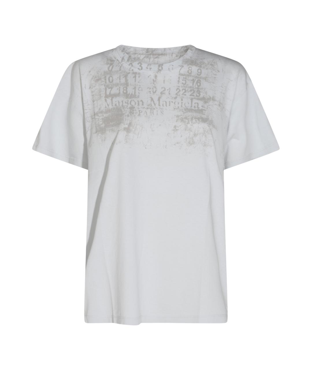 MAISON MARGIELA Мульти хлопковая футболка, фото 1