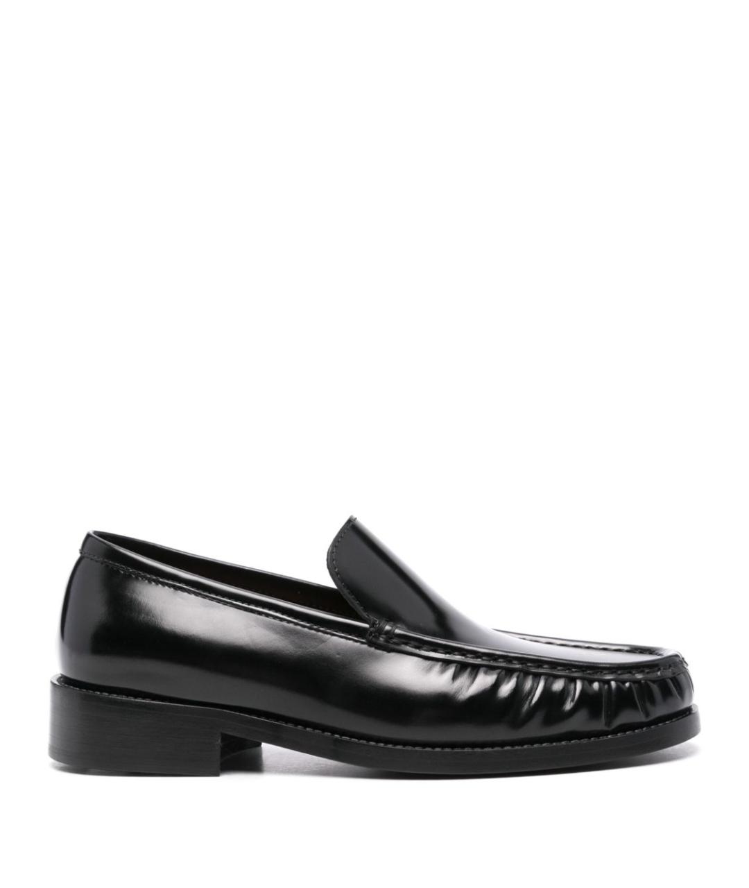 ACNE STUDIOS Черные кожаные лоферы, фото 1