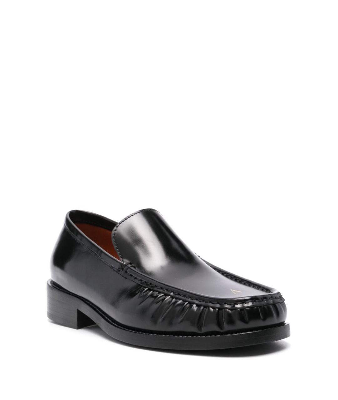 ACNE STUDIOS Черные кожаные лоферы, фото 2
