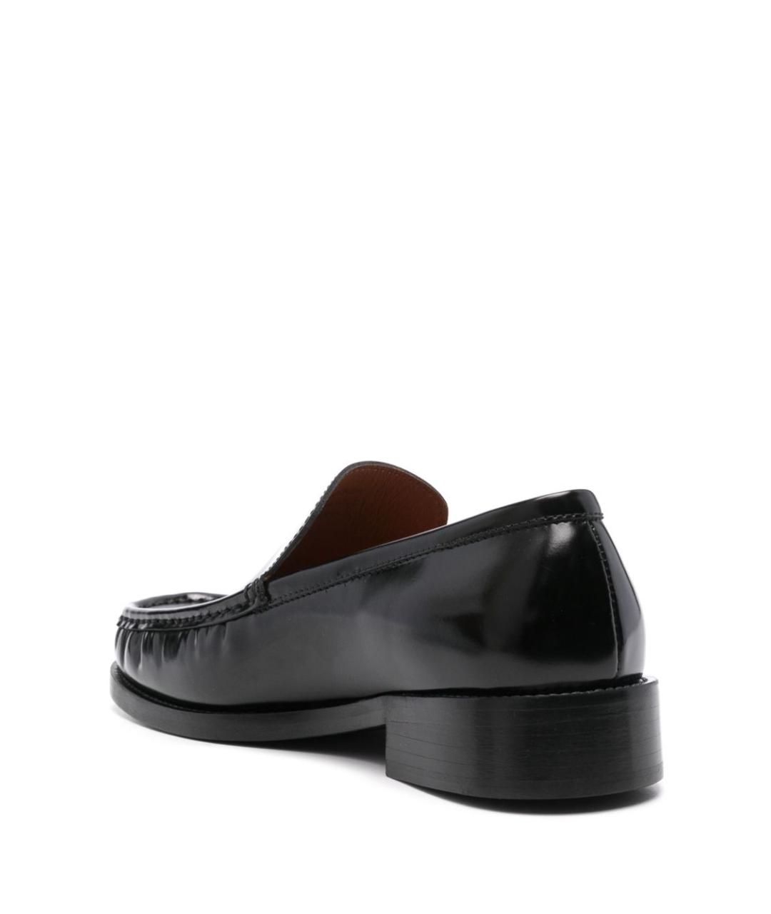 ACNE STUDIOS Черные кожаные лоферы, фото 3