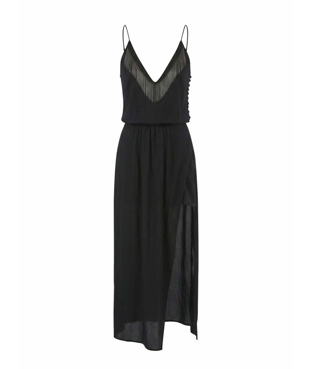 SAINT LAURENT Черное вечернее платье, фото 1