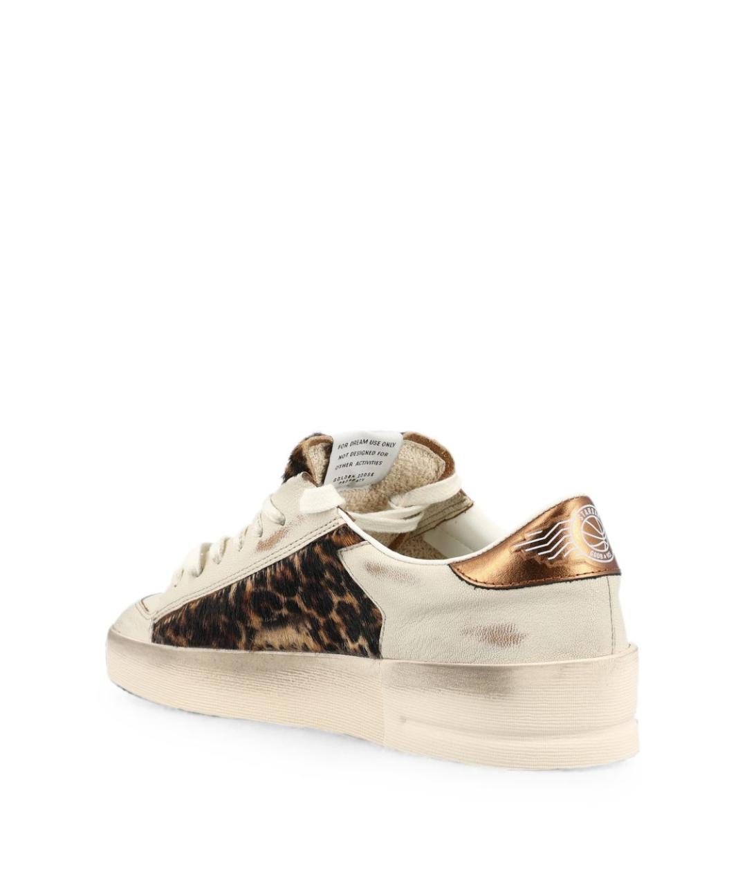 GOLDEN GOOSE Мульти кожаные кеды, фото 3