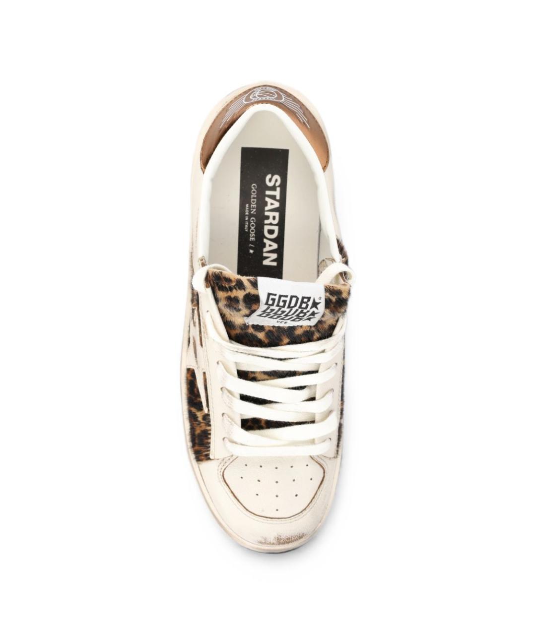 GOLDEN GOOSE Мульти кожаные кеды, фото 2