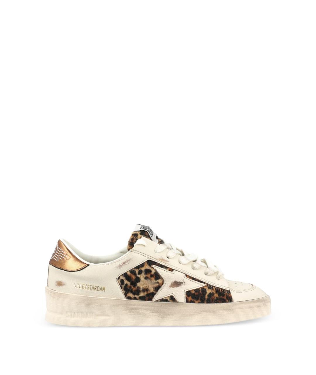 GOLDEN GOOSE Мульти кожаные кеды, фото 1