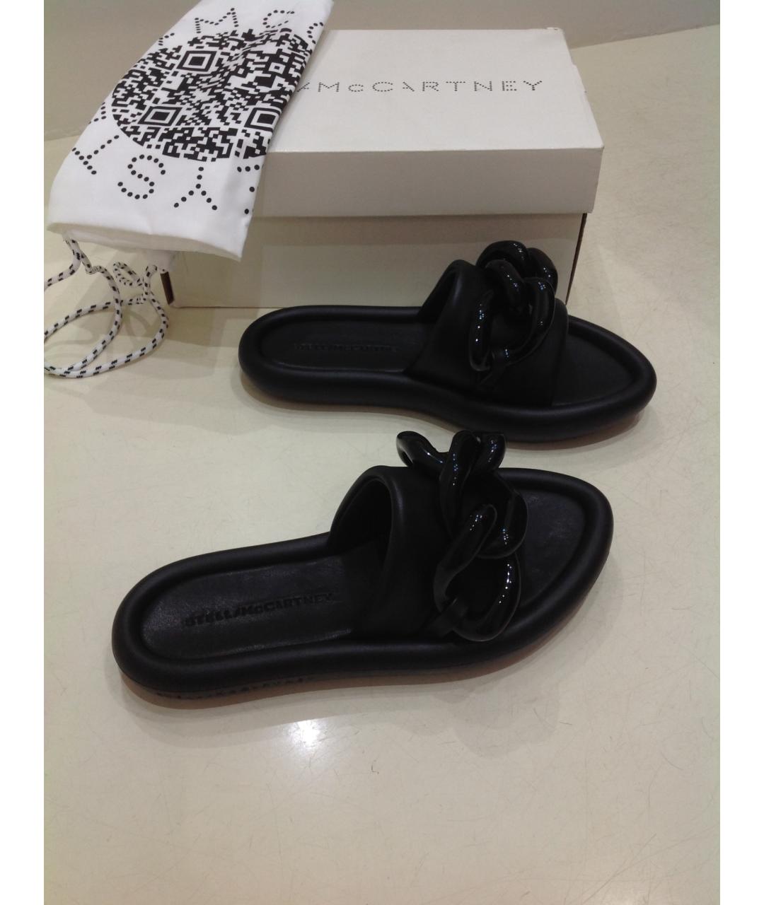 STELLA MCCARTNEY Черные мюли, фото 7