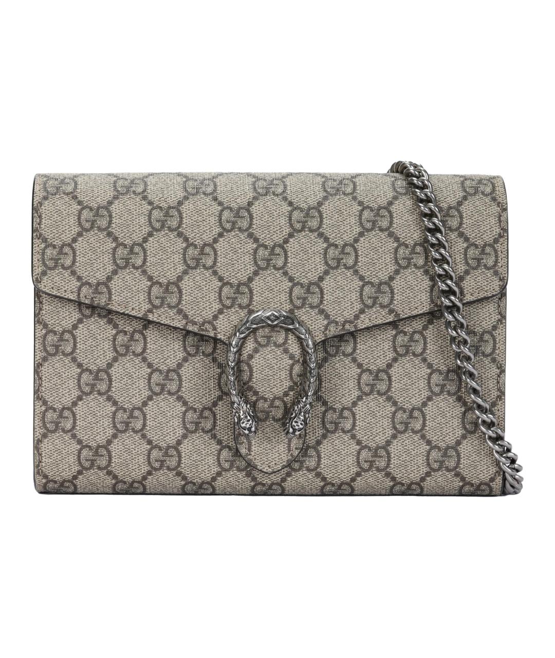 GUCCI Коричневая сумка через плечо, фото 1