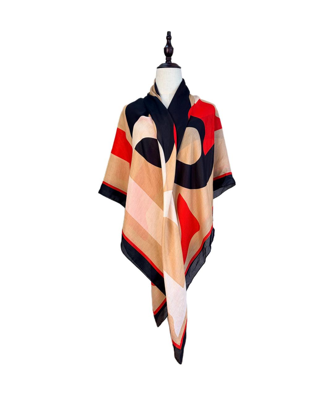 BURBERRY Бежевый шарф, фото 4
