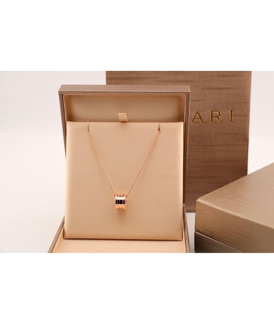 BVLGARI Золотое колье из розового золота, фото 6