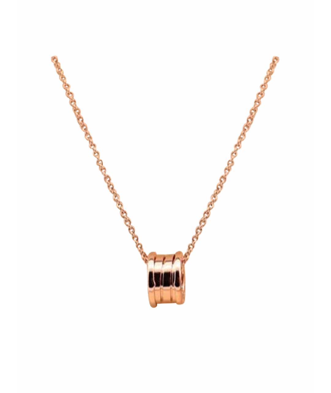 BVLGARI Золотое колье из розового золота, фото 1