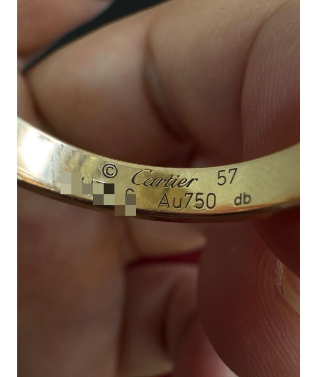 CARTIER Золотое кольцо из розового золота, фото 4
