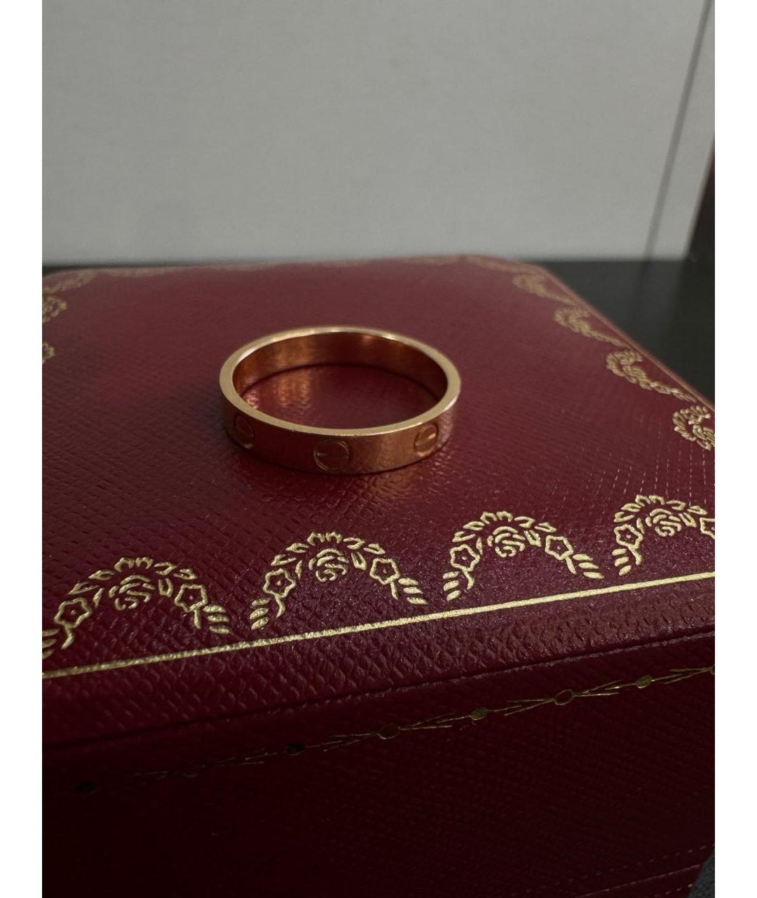 CARTIER Золотое кольцо из розового золота, фото 2
