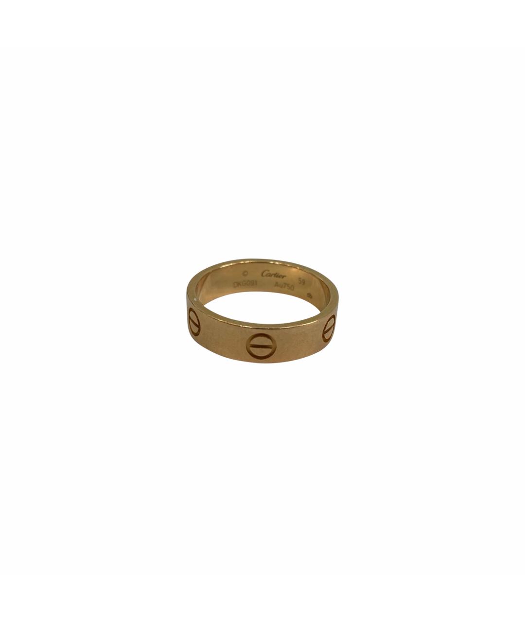 CARTIER Золотое кольцо из розового золота, фото 1