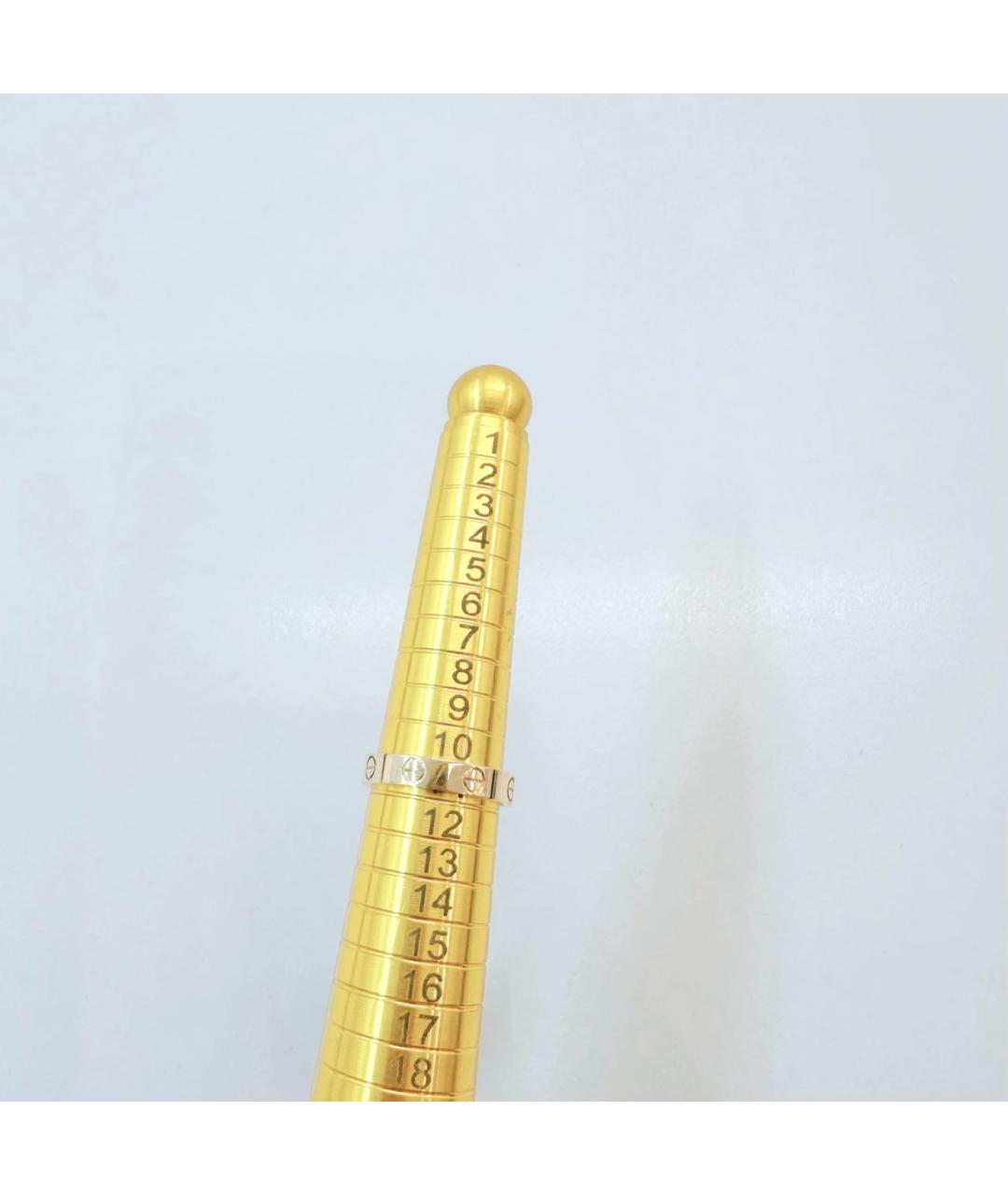 CARTIER Золотое кольцо из розового золота, фото 5