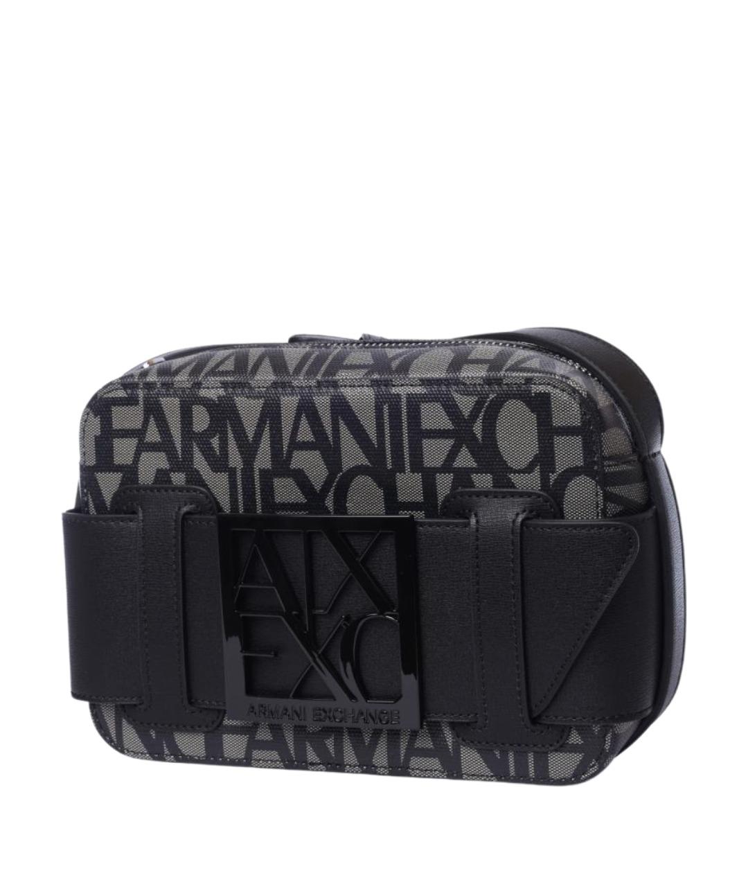 ARMANI EXCHANGE Черная сумка через плечо, фото 1