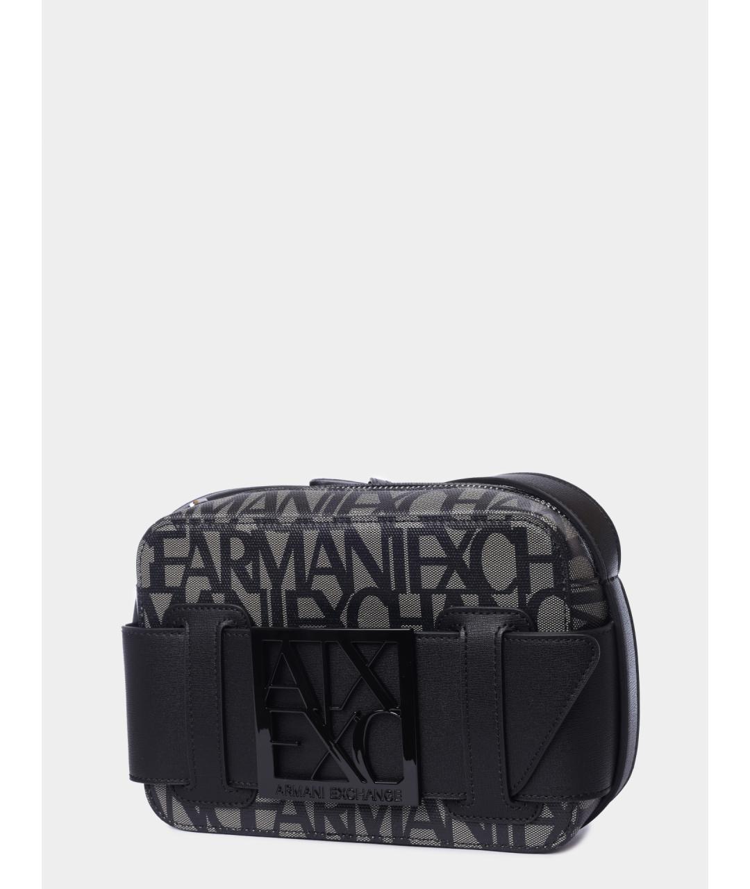 ARMANI EXCHANGE Черная сумка через плечо, фото 5