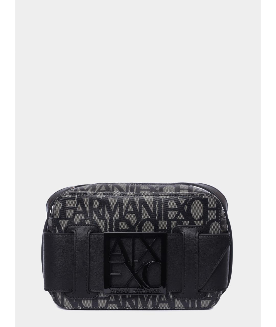 ARMANI EXCHANGE Черная сумка через плечо, фото 2