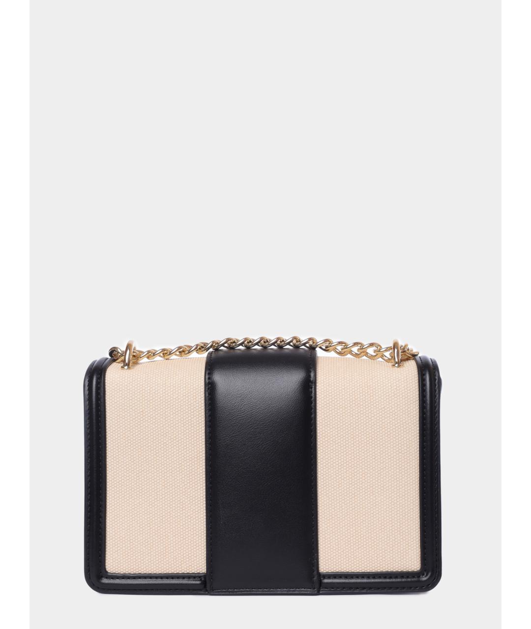 ARMANI EXCHANGE Бежевая тканевая сумка через плечо, фото 4