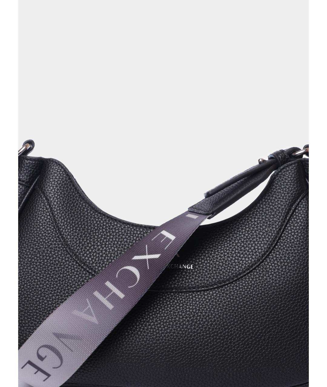 ARMANI EXCHANGE Черная сумка через плечо, фото 4