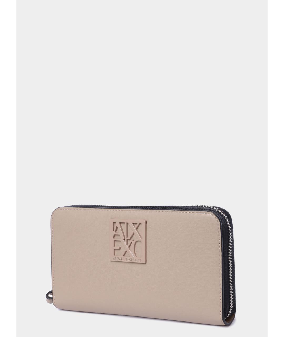 ARMANI EXCHANGE Бежевый кошелек, фото 2