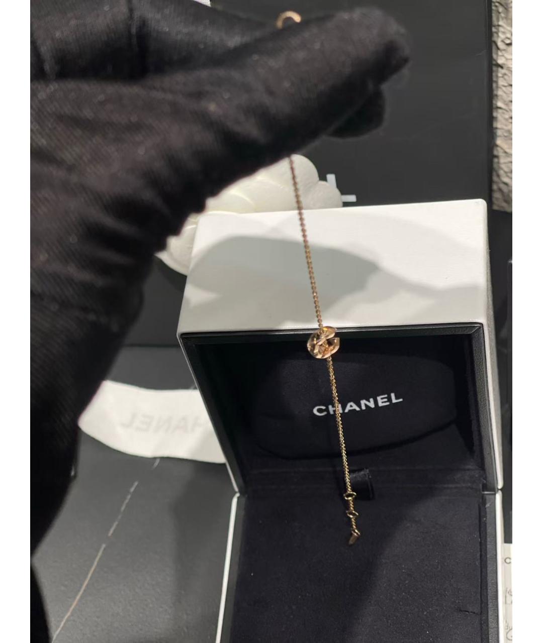 CHANEL Золотые запонки, фото 3