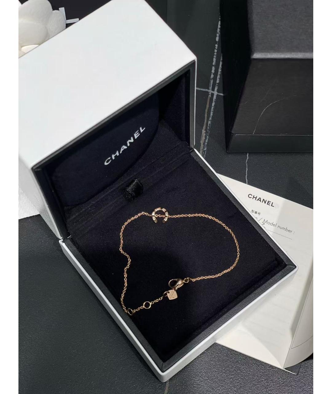 CHANEL Золотые запонки, фото 4