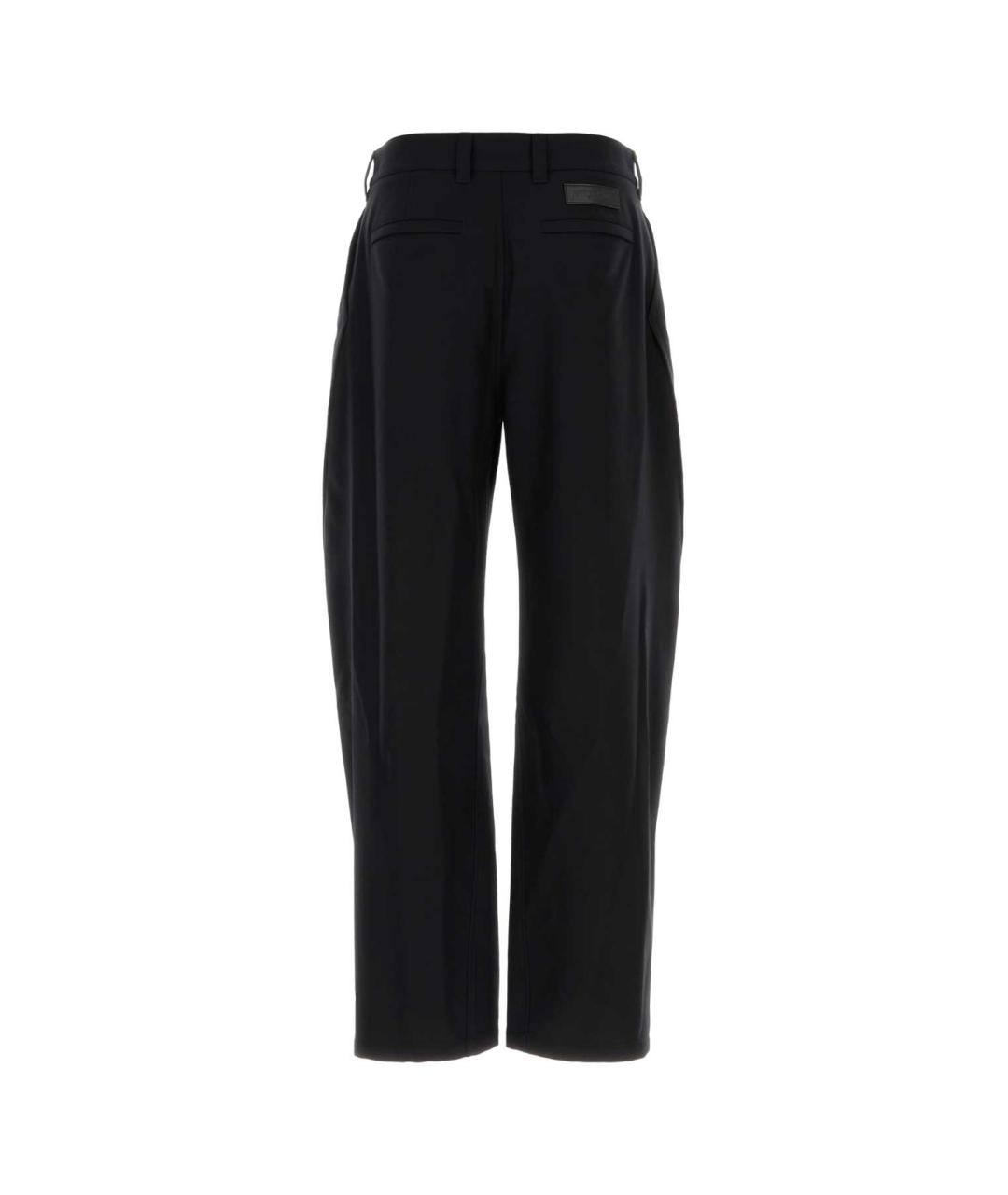 GIVENCHY Черные шерстяные повседневные брюки, фото 2