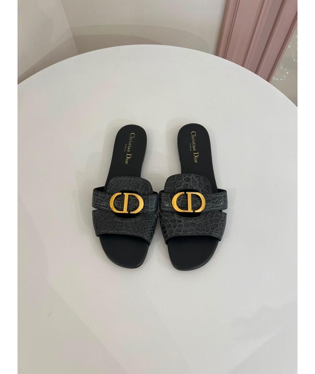 CHRISTIAN DIOR Шлепанцы, фото 2