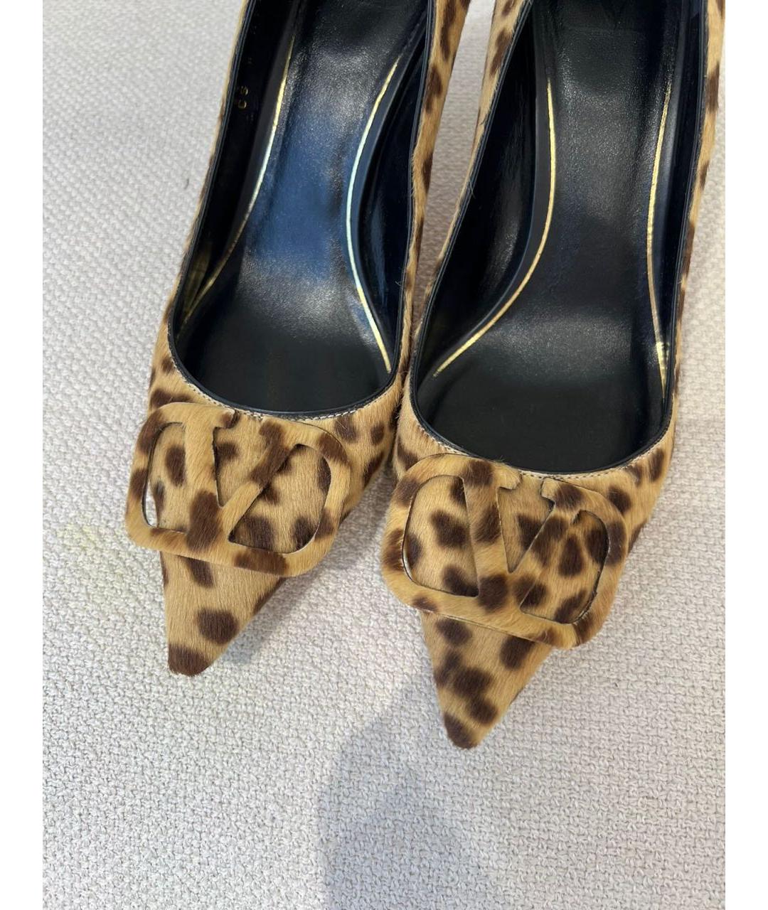 VALENTINO Мульти кожаные туфли, фото 8