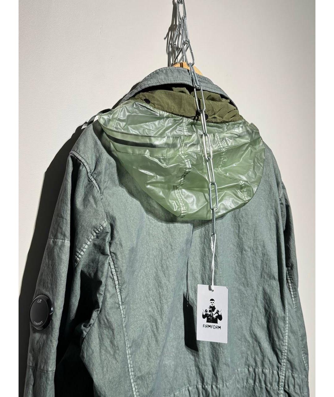 CP COMPANY Зеленая полиамидовая куртка, фото 7